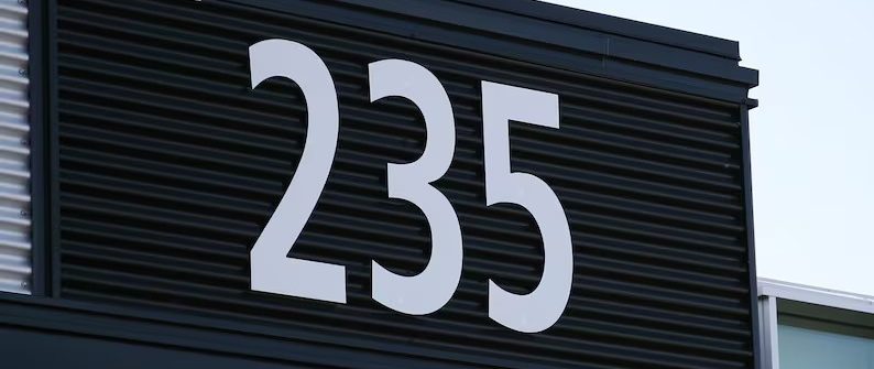 Commercial Address Numbers
