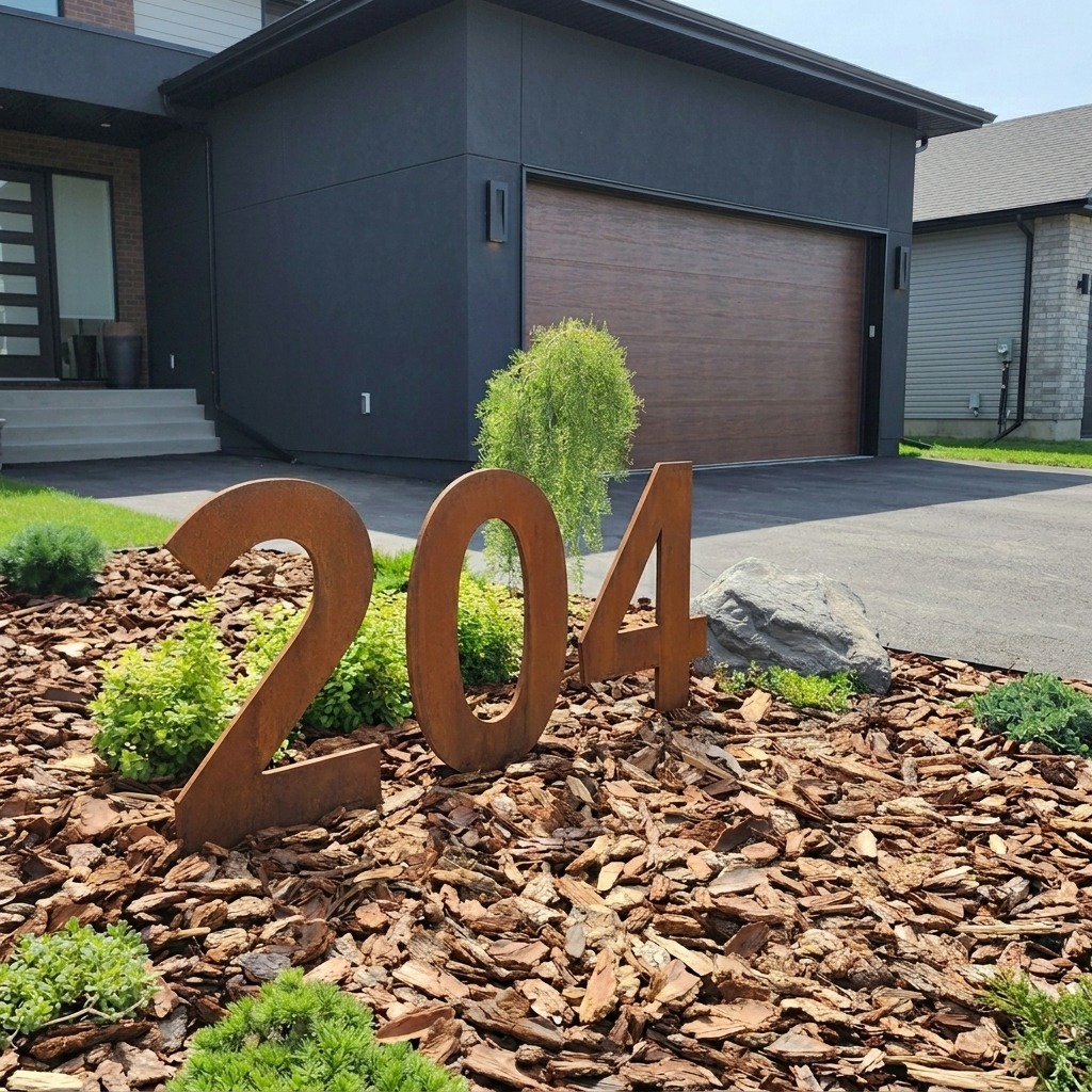 landscape address numbers