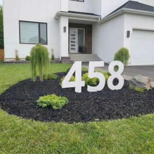 free standing lawn numbers