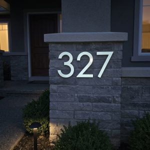 high visibility address numbers