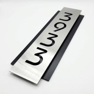 Build your plaque house numbers