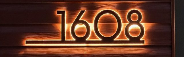 Backlit Address Sign