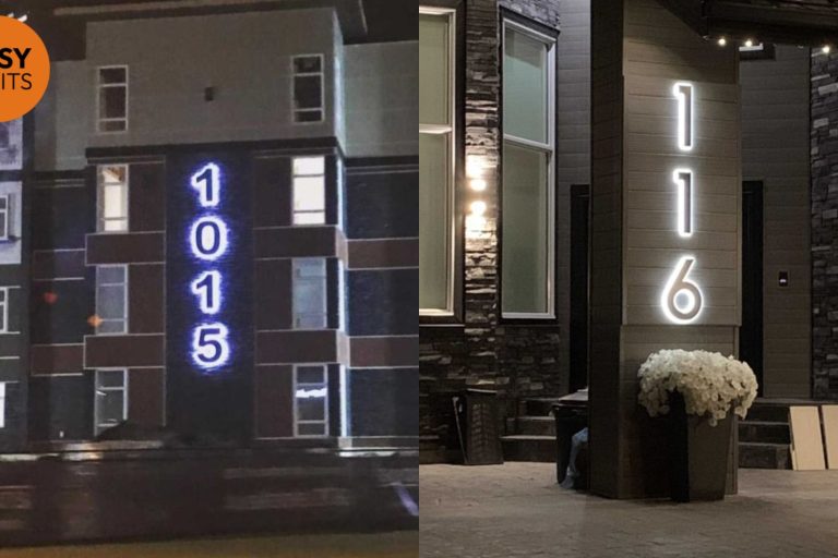 House Numbers in Canada